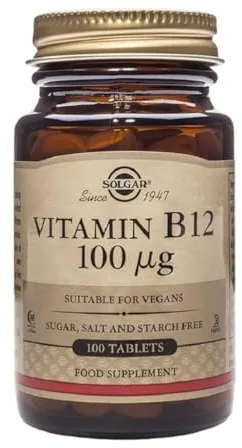 Solgar Multivitaminas, Sabor y Aroma Vainilla, 100 Unidades (Paquete de 1)