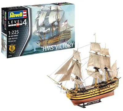 Revell - Maqueta H.M.S. Victory, Kit Modello, Escala 1:225 (5408) (05408)
