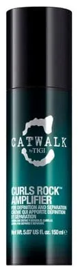 BED HEAD by TIGI Catwalk – Curls Rock Amplifier, crema para pelo rizado para unos rizos mejores, 150 ml (el embalaje puede variar)