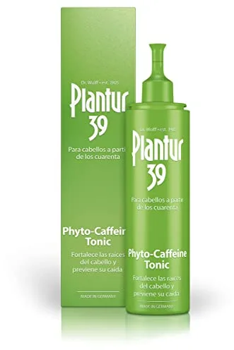 Plantur 39 Phyto-Caffeine Tonic I Tónico con Cafeína Previene y Reduce la Caída del Cabello 200ml | Favorece el Crecimiento y el Engrosamiento del Cabello