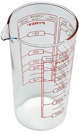Pyrex Vaso MEDIDOR Transparente 0,5L 888, Centimeters
