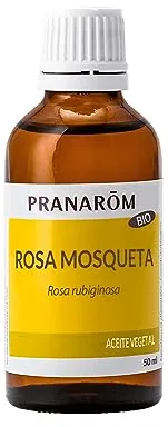 PRANAROM - Rosa Mosqueta Bio - Aceite Vegetal - Belleza De La Piel - Antiedad - Para una Piel Radiante Todos los Días - Rico En Omega 3, 6, 9-50ml