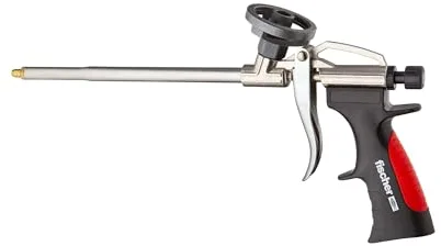 fischer - Pistola Espuma PUP M3, versión robusta y duradera, de material metálico, procesamiento rápido de forma profesional, mango ergonómico, adaptador adecuado a todos los sistemas