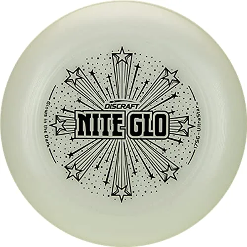 Discraft Ultrastar - Disco Volador, 175g, Brilla en la Oscuridad