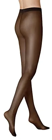 Kunert Satin Look 20, Medias Transparentes para Mujer,Negro (Black 500),38/40