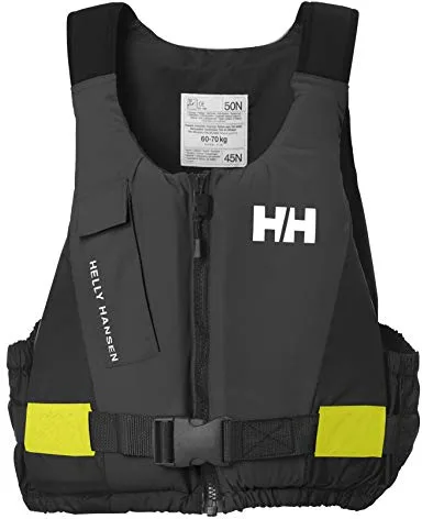 Helly Hansen Unisex Rider Chaleco de Ayuda a la Flotabilidad, Ébano, M