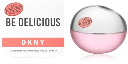 DKNY Be Delicious Fresh Blossoom, Eau de Parfum para Mujer, Perfume Femenino, Fragancia Floral Frutal, Larga Duración, Donna Karan New York, 100 ml