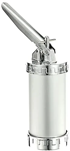 Ilsa Churrera metálica, Acero Inoxidable, Plateado, Altura 18 cm. Base 7 cm (700)