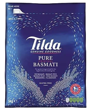 Tilda Auténtico Bondad Puro Original Basmati Arroz 5 kg