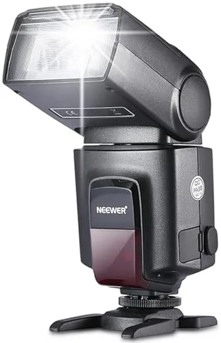 Neewer TT560 Flash Speedlite para Canon Nikon Sony Olympus Panasonic Pentax Fujifilm Sigma Minolta Leica y Otros SLR Digital Cámaras en un Solo Contacto Zapata
