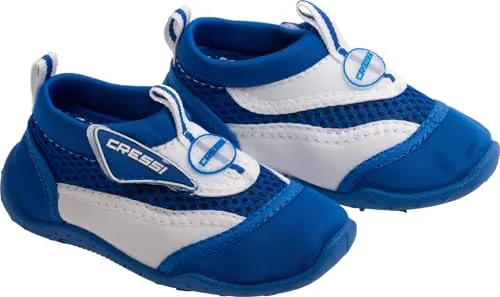Coral JR Shoes White/Blue 28