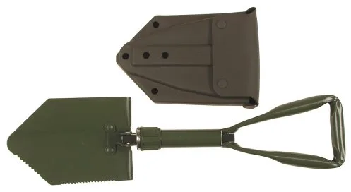 MFH ejército alemán Pala Plegable con Cubierta Oliva