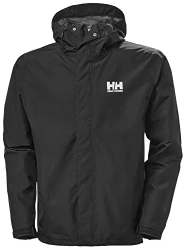 Helly Hansen Hombres Chaqueta Seven J, Negro, L