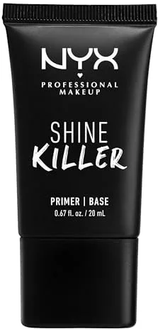 NYX PROFESSIONAL MAKEUP - Prebase de Maquillaje Shine Killer, Efecto Mate y Sedoso, Para Pieles Grasas - 20 ml