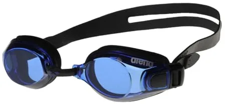 Arena Zoom X-Fit Gafas de Natación Unisex para Adultos, Gafas para Piscina con Lentes Anchas, con Protección UV y Antiempañamiento, Puente Nasal Ajustable, Juntas de Silicona