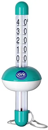Gre 40050 - Termómetro Flotante Grande para Piscina, Escala Celsius.