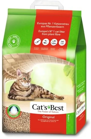 Cat's Best 29734 - Arena para gatos, 20 l / 8,6 kg - el embalaje puede diferir