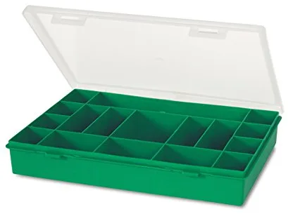 Tayg Estuche con compartimentos fijos n. 13-17, 330 x 247 x 54 mm.