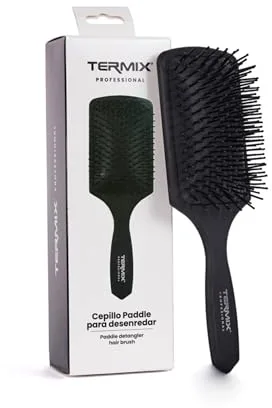 Termix Cepillo Pelo Antitirones, Cepillo Neumático, Mango Antideslizante, Fibras Gruesas y Resistentes, Cepillo Desenredante Pelo Mujer, Cepillo Antitirones