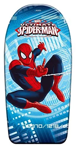 Mondo Toys - Body Board 94 Spiderman - Tabla de Surf para Niños 94 cm - 11119