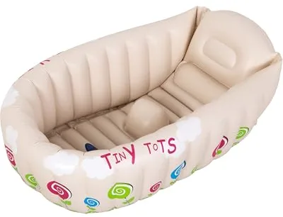 AVENLI Sun Club 17118 Tiny Tods Bagnetto Gonfiabile, Beige, 91 x 61 x 29 cm