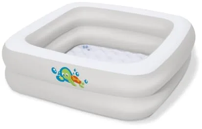 Bestway 51116 - Piscina Hinchable Infantil Bañera Bebé 86x86x25 cm, 8321066