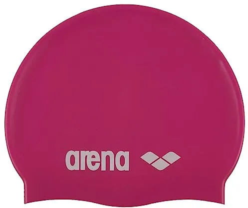 ARENA Classic Silicone Junior Gorro de Natación Unisex, Gorro de Natación para Niños y Niñas, Gorro de Natación con Borde Reforzado, Gorro de Natación Suave y Resistente