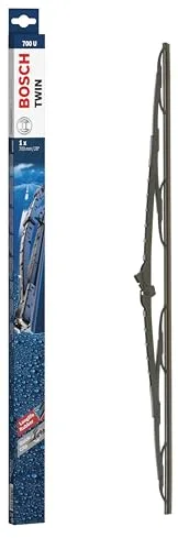 Escobilla limpiaparabrisas Bosch Twin 700U, Longitud: 700mm – 1 escobilla limpiaparabrisas para el parabrisas frontal