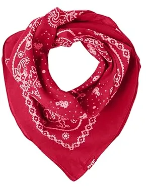 Levi's Paisley Bandana, Chal Hombre, Rojo (Regular Red), Talla Única
