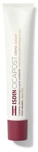 ISDIN Cicapost Crema cicatrizante con Rosa Mosqueta y Centella Asiática para la reparación de Cicatrices, 50 gr