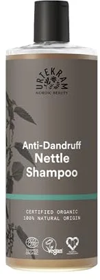 Urtekram Champú de Ortiga para Cuero Cabelludo Seca - Champú Calmante Anticaspa, Ortiga y Aloe Vera, Hidratación Profunda, Tratamiento Capilar Orgánico, Ingredientes Naturales, 500 ml (Paquete de 1)