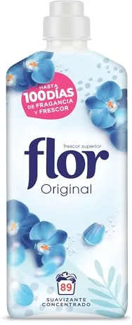 Flor Original, Suavizante Concentrado, para la Ropa, 89 lavados, 1602 mililitro, 1