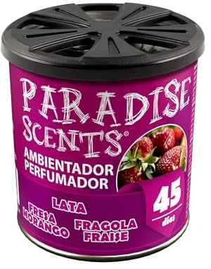 Paradise Scents Paradise PER80123 Perfumador Lata Gel Fresa 100 g