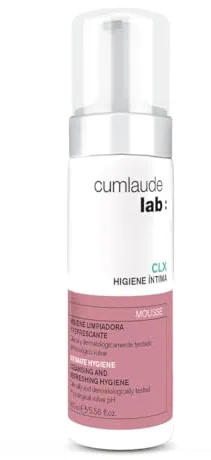 CUMLAUDE Lab - Mousse de Higiene Íntima CLX - Previene Inflamaciones e Irritaciones - 165 ml