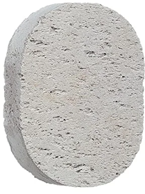 Beter – Piedra pómez natural para pies, elimina durezas ligeras y pieles muertas de los pies y de las manos, color gris
