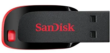 SanDisk 128GB Cruzer Blade USB 2.0 Flash Drive