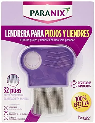 Paranix Lendrera. Tratamiento Para Piojos Y Liendres - Sin Insecticidas -, Lila, Fresh