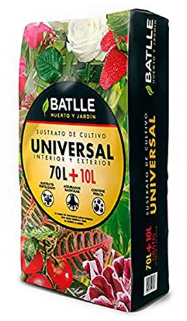 Semillas Batlle - Sustrato Universal 80 l - Plantas de interior y exterior