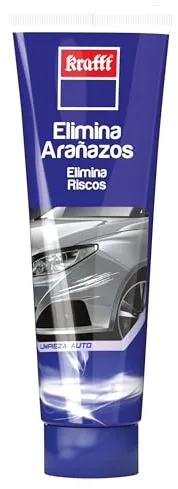 Krafft Reparador de arañazos – Elimina Rayaduras, Restos de Pintura y Manchas Persistentes – Aporta Brillo y Protección – Fácil Aplicación – Seguro para Todo Tipo de Colores y Pinturas – 150 ml