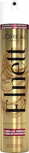L'Oréal Paris Elnett Laca para Cabellos Teñidos, 400ml