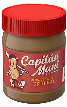 Capitán Maní: Crema de cacahuete suave 340 gramos