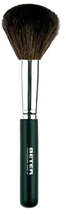 Beter – Brocha de maquillaje en polvo grande, pelo natural, Professional Makeup, aplicación de polvos bronceadores, matificantes, colorete, contouring