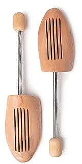 Kaps Horma Zapatos Madera con Sistema para Absorción de la Humedad, Conserva la Forma de tus Botas y Zapatos, Unisex, Todas las Tallas (42-43 EUR)