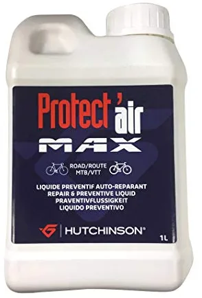 HUTCHINSON - Protect'Air Max - Líquido preventivo antipinchazos y autorreparador - Para neumáticos Tubeless MTB y carretera - 1 l