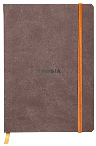 Rhodia Rhodiarama - Cuaderno de notas, tamaño A5, color chocolate