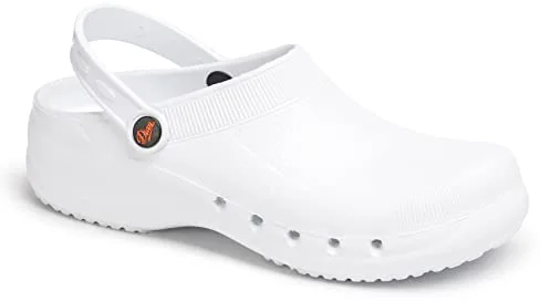 DIAN EVA Color Blanco Talla 38, Zueco de Trabajo para sanidad y hostelería Unisex Certificado CE EN ISO 20347 Marca
