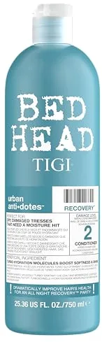 Bed Head by Tigi – Urban Antidotes Recovery, acondicionador hidratante para cabello seco, 750 ml