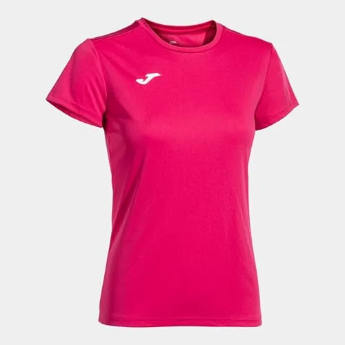 Joma Combi W M/C, Camiseta Mujer, Fucsia, M