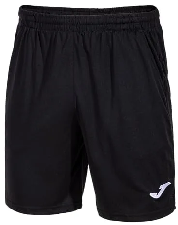 Joma Bermuda Hombre Drive con Bolsillos y Ajuste de Cordón Negro 5XS -XXL