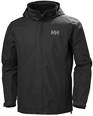 Helly Hansen Hombres Chaqueta Dubliner, Negro, XL